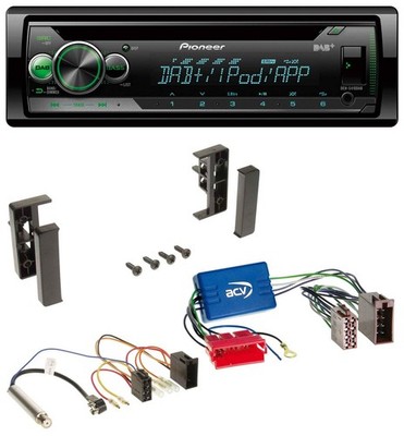 Pioneer USB MP3 DAB AUX CD Autoradio für Audi A2 A3 8L A4 B5 A6 C5 Aktivsystem