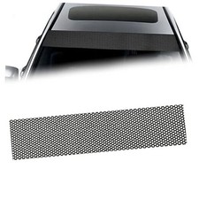 Car Windshield Tint Strip, 7.87" x 59" Window Sun Visor Strip Tint 1 PC Black