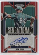 2025 Panini Prizm Sensational Signatures Red 95/99 Josh Hood #SS-JH Auto pe8