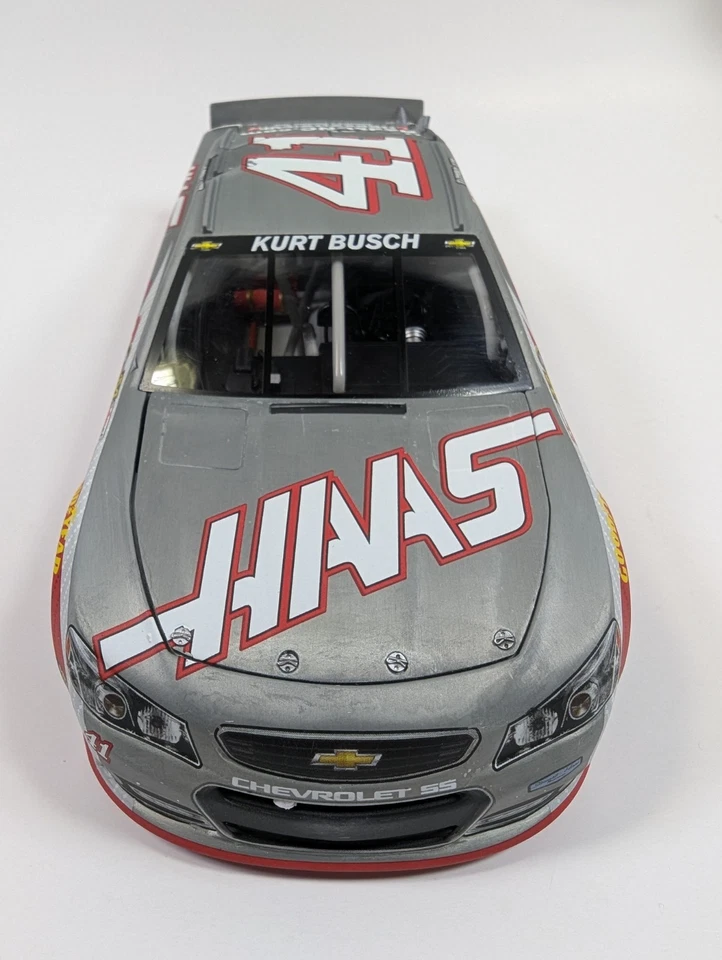 Kurt Busch #41 Haas Automation 1:24 Raw 2014 SS 1 de 168 NASCAR Stewart Haas Foto 4 de 4