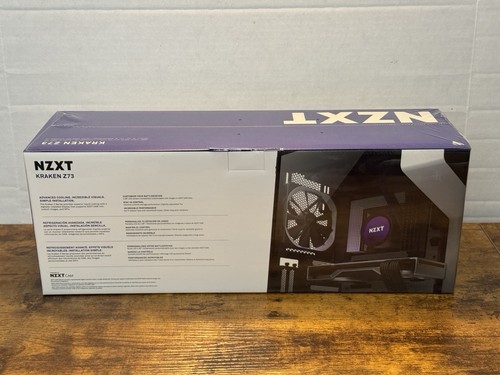 Refroidisseur liquide NZXT Kraken Z73 RGB 360mm LCD AIO RGB CPU neuf scellé - Photo 6/7