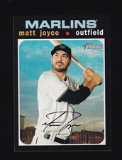 2020 Topps Heritage Matt Joyce #636 Miami Marlins