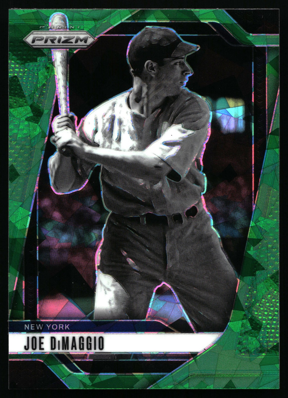 Joe DiMaggio #180 Baseball Cards 2025 Panini Prizm trading card — raw and PSA graded price guide