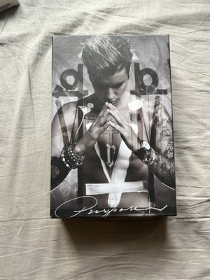 Justin Bieber - Purpose (Limited Fan Box) CD + 4 Postcards ohne T-Shirt