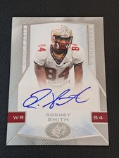 Rodney Smith /299 RC Rookie Signatures 2013 SPx Football #116 Autograph