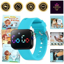 Interactive Potty Training Watch for Toddlers - Fun Sounds  Vibration Alerts