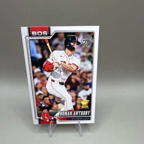 Topps 2026 Series 1 Roman Anthony Rookie #189 Boston Red Sox Baseball Card