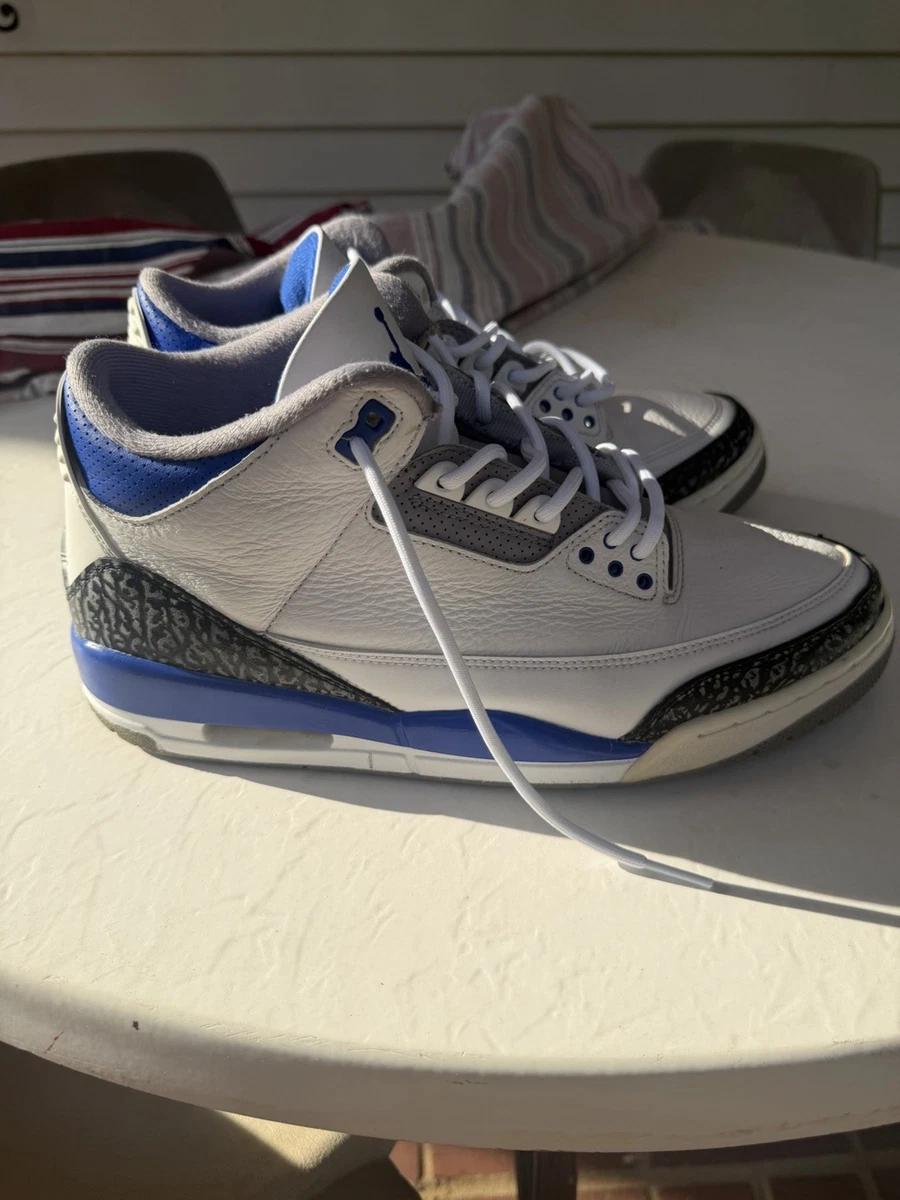 Jordan 3 Retro Sport Blue for Sale - Authenticity Guaranteed - eBay