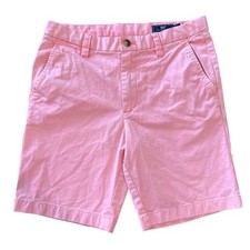 Vineyard Vines Pink Chino 7 Shorts Boys Size 10 Stretch Pockets Preppy Golf
