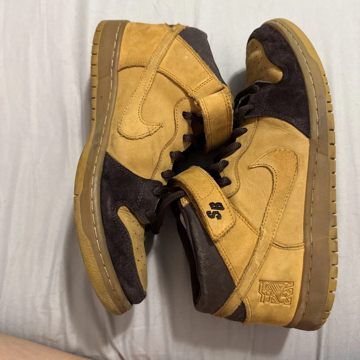 Nike Dunk Mid Pro SB 314383-231 Mens US 8.5 Skateboarding Shoes Brown Sneakers Nike SB Dunk Low Pro Skate Shoes. Nike.com main image 4