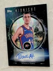 2025-26 Topps Midnight Midnight Sun Signatures  Moon Beam Nikola Topic SSP Auto