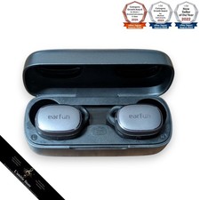 EarFun Free Pro 3 Brown Black Wireless earphones ANC function Japan Rare Used