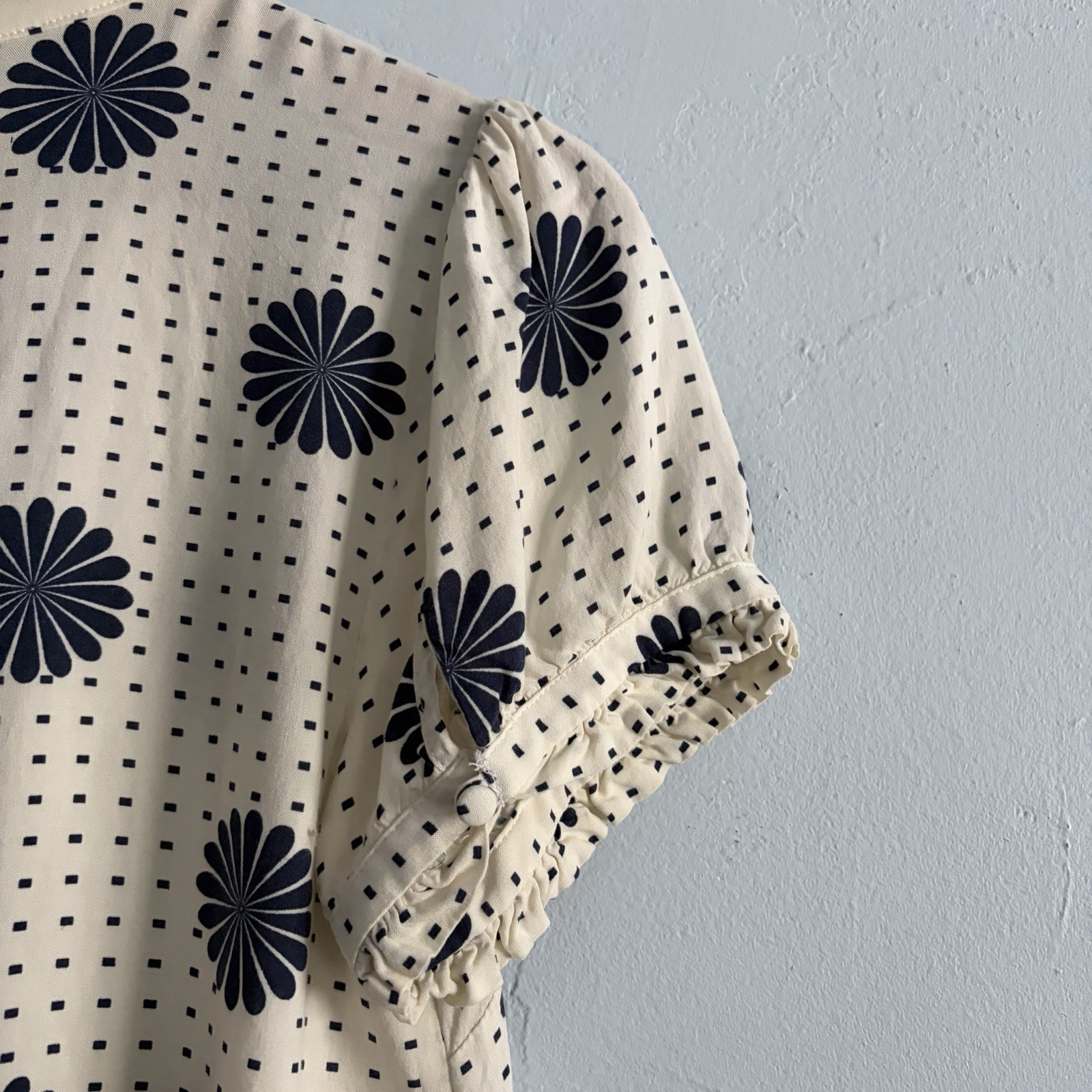 ModCloth Floral Dot Button Down Top - image 10