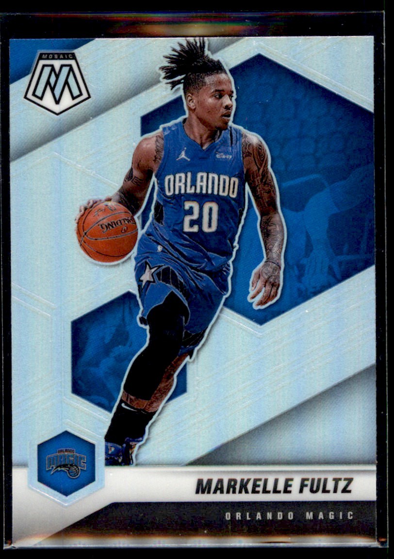 Markelle Fultz 2020-21 Panini Mosaic Silver Prizm Parallel #54 Orlando Magic