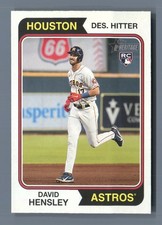 2023 Topps Heritage - David Hensley #308 (RC)