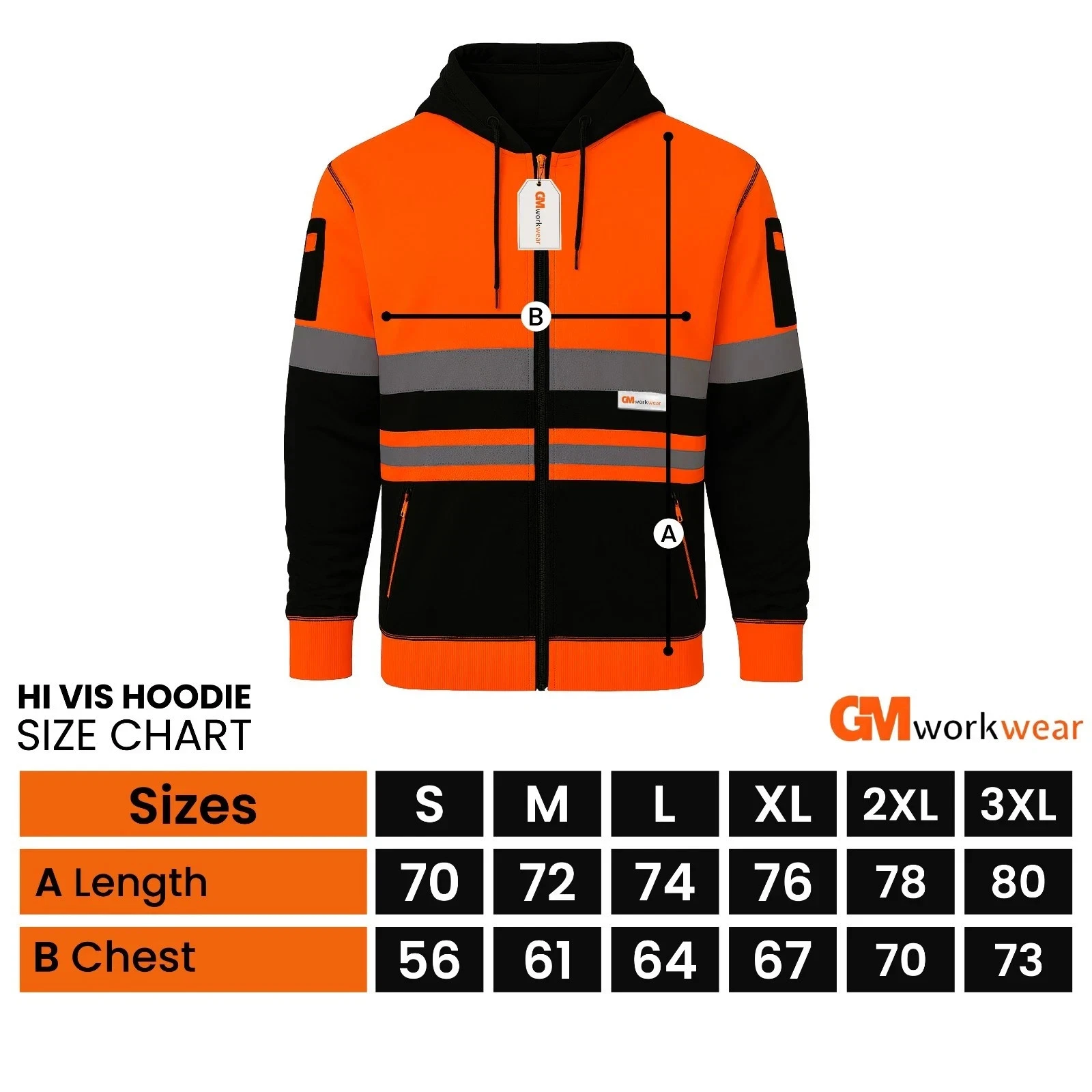 Additional full-zip hoodie product view 3