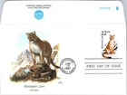 S08-5360, WILDLIFE OF USA, MOUNTAIN LION, NEVADA, FLEETWOOD FDC