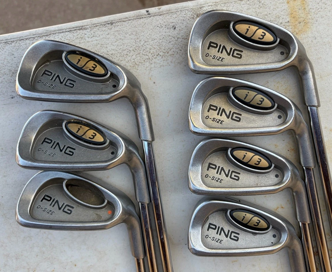 Ping i3 O-Size Individual 8 Iron Orange Dot JZ Cushin A Senior Flex