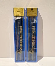 Vintage Mechanical Drawing Leads No 1904 H Staedtler Mars Lumograph Germany NOS