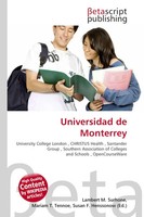 Lambert M. Surhone (U. A.) | Universidad De Monterrey | Taschenbuch | Englisch