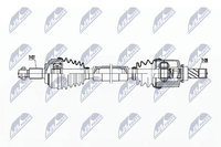 Antriebswelle NTY NPW-RE-193 FüR Renault Clio 3 BR0 CR0 16V Sport CR0N CR1P