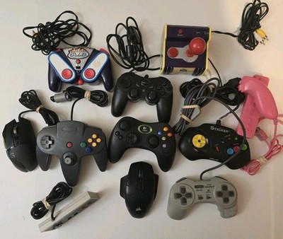 Bulk Video Game Controller Lot Plug N Play Vintage Controller Lot As Is