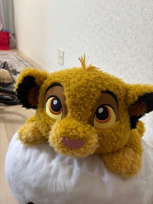 Disney The Lion King Simba Plush Toy 15in Fuzzy Face Character Gift