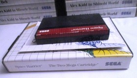 Sega Master System SPACE HARRIER w/Cartridge, Instructions & Box (CIB)