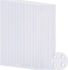 2400 Pieces Dual-Adhesive Foam Dots for Craft DIY - 12 Sheets, Round