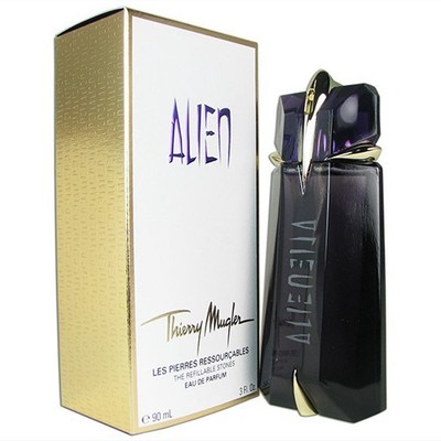 Thierry Mugler Alien Eau De Parfum Spray 3 oz Refillable For Women Floral Scent