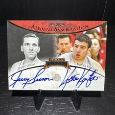 2008-09 Press Pass Legends Jerry Lucas Kosta Koufos Alumni Association Auto /50