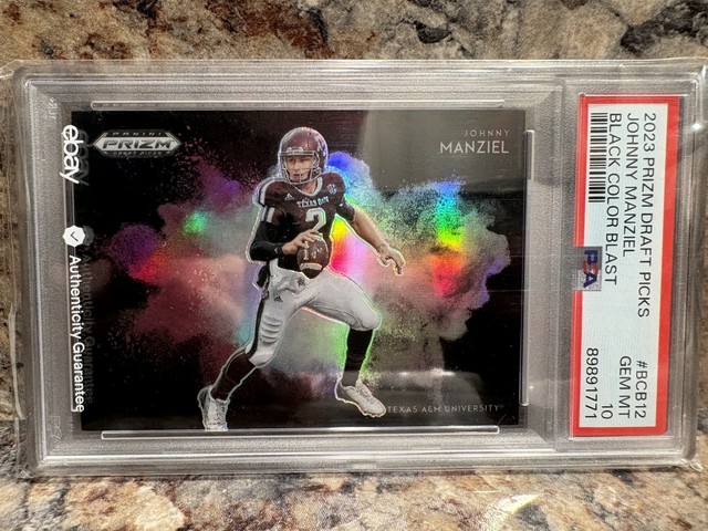 Johnny Manziel Color Blast PSA 10 Case Hit