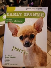 Early Spanish Workbook Grade 1-3 32 Pages