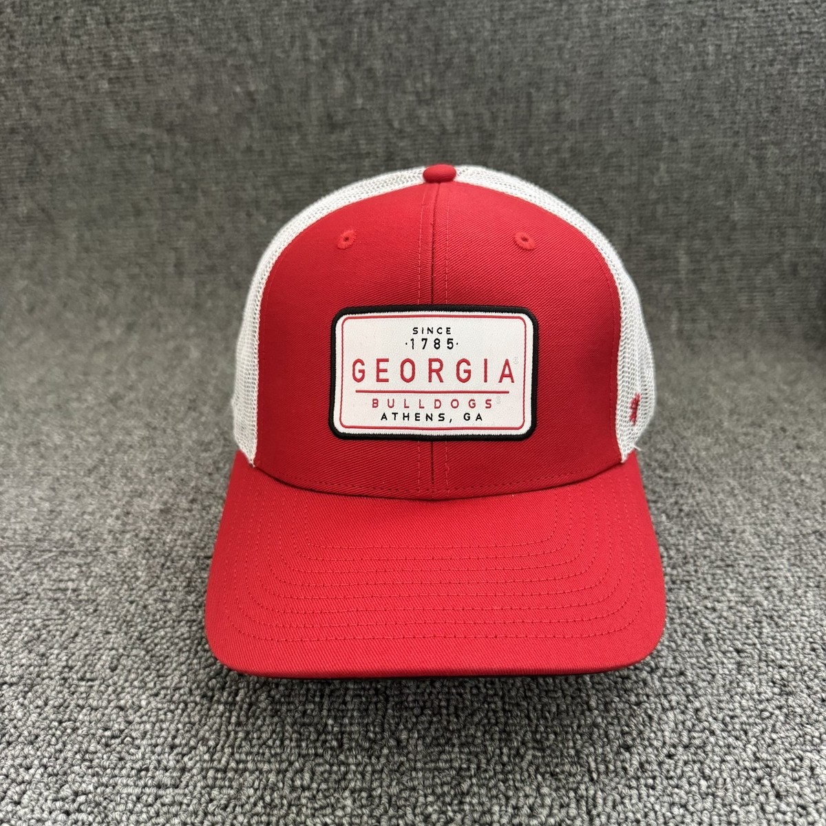 '47 Brand Georgia Bulldogs Trucker Snapback Red White One Size Hat
