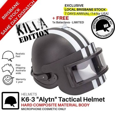 K6-3 Tactical Helmet Altyn Metal Visor FREE🚚SHIPPING AUST KILLA