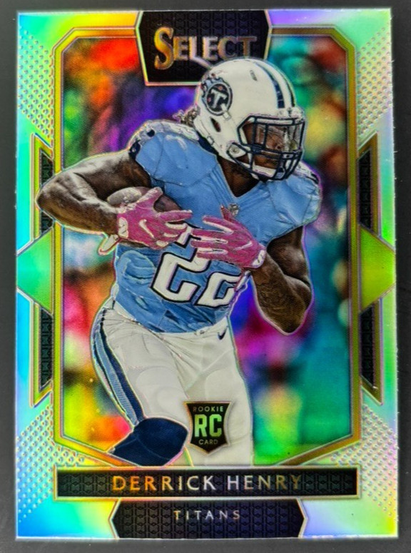 2016 Panini Select Derrick Henry Field Level Silver RC Prizm #275 Rookie SSP