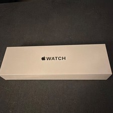 Apple Watch SE 44mm Black Aluminum Case Silicone Band Touchscreen Bluetooth