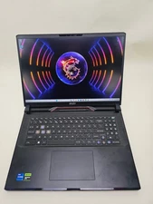 MSI Raider GE78 HX 17.3" i7-13700HX 2.1GHz 32GB RAM 2TB SSD GeForce RTX 4070