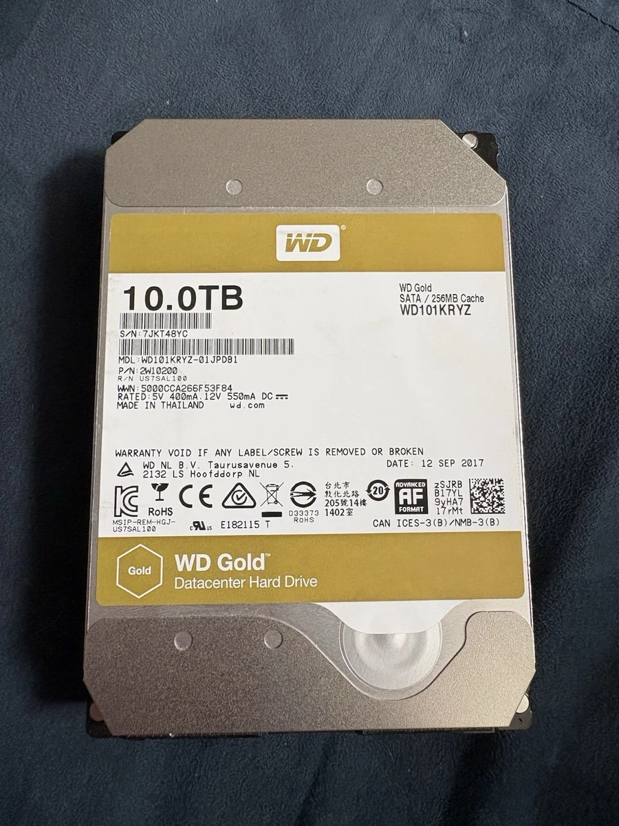 Western Digital SATA III 10 TB Internal Hard Disk Drives for sale