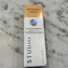 Amway Artistry Studio Glow-Tini Cocktail Booster Glow Maker Hydrator 1 oz SEALED