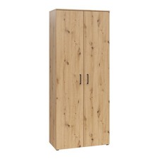 Drehtürenschrank - Artisan Eiche - Breite 80 cm