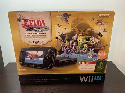 NEW Nintendo Wii U: The Legend of Zelda Wind Waker HD Deluxe Console Never Open