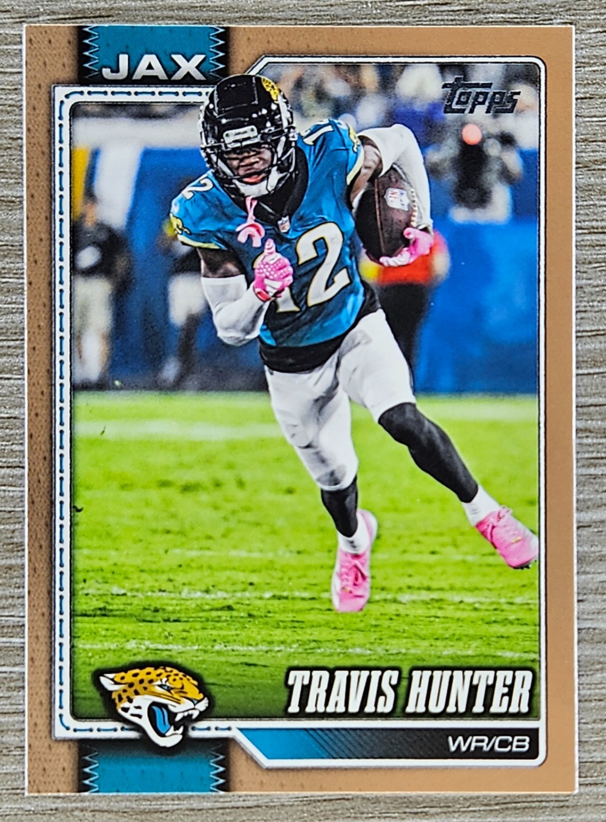 2026 Topps Football - Travis Hunter - Gold Parallel #0395/2026