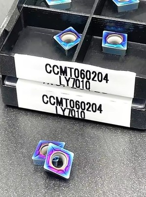 10 x CCMT060204 LY7010 Hartmetall Dreh- und Bohrstangenspitzen blau Premiumqualität