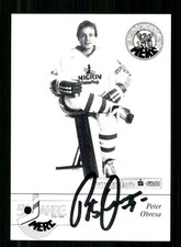 Peter Obresa Mannheimer ERC 1988-89 Autogrammkarte Original + A 255891