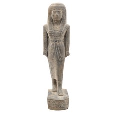 Rare Ancient Egyptian Female Statue with Hieroglyphs – Symbol of Grace and Legac