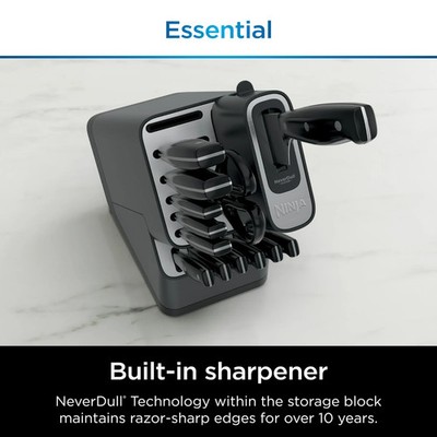 Ninja - Foodi NeverDull Premium 14-Piece Knife Block Set with
