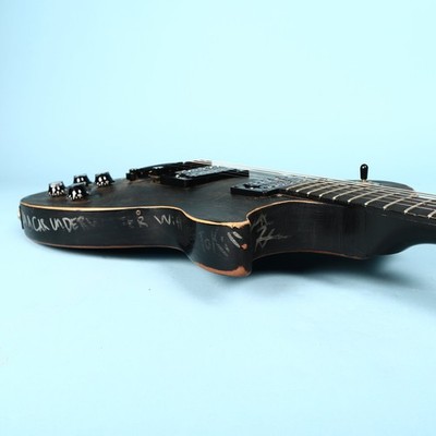 Gibson Les Paul Gothic Satin Black 2000 Electric Guitar | eBay