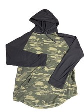 Men s Hollister Camo Hoodie Sweatshirt Size Large