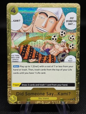 Did Someone Say...Kami? EB01-060 The Best Vol 2 Pirate Foil NM